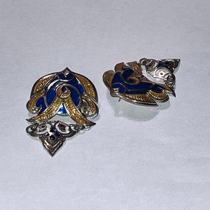 Tribal Hanging Face Earrings